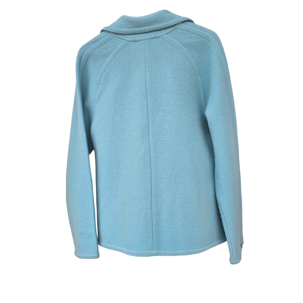 Vintage Pendleton Lambswool One-Button Cardigan S… - image 2